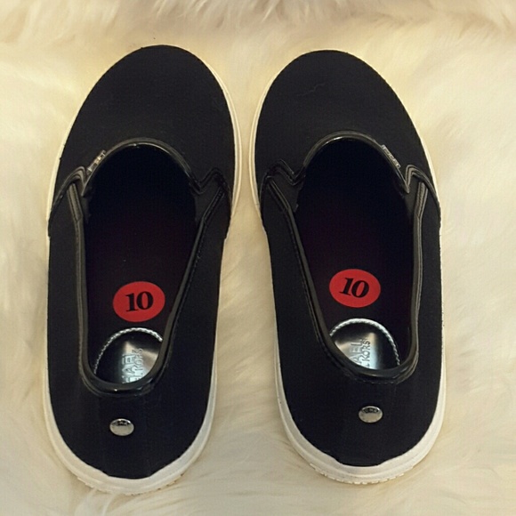 Michael kors Keaton black suede perforated slip-on - Picture 3 of 4